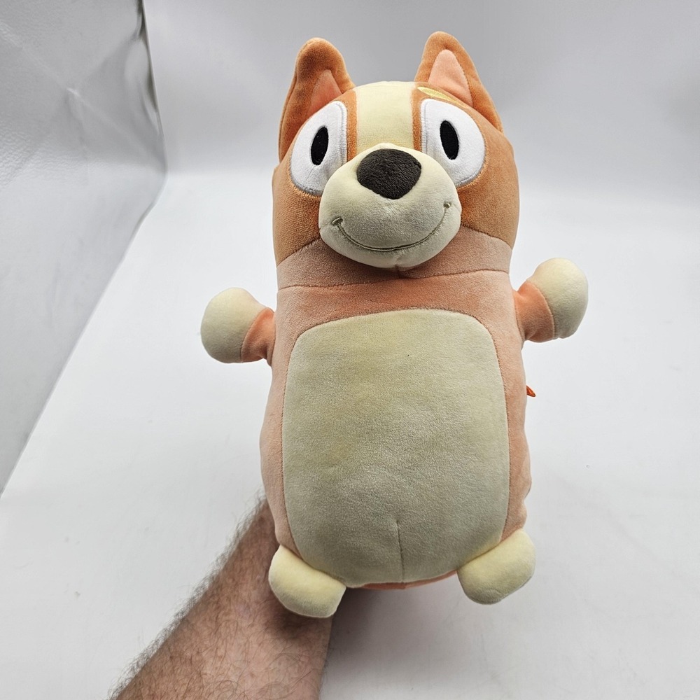 Squishmallows Bluey Bingo Dog HugMees Plush Stuffed Toy Small Orange Soft‎